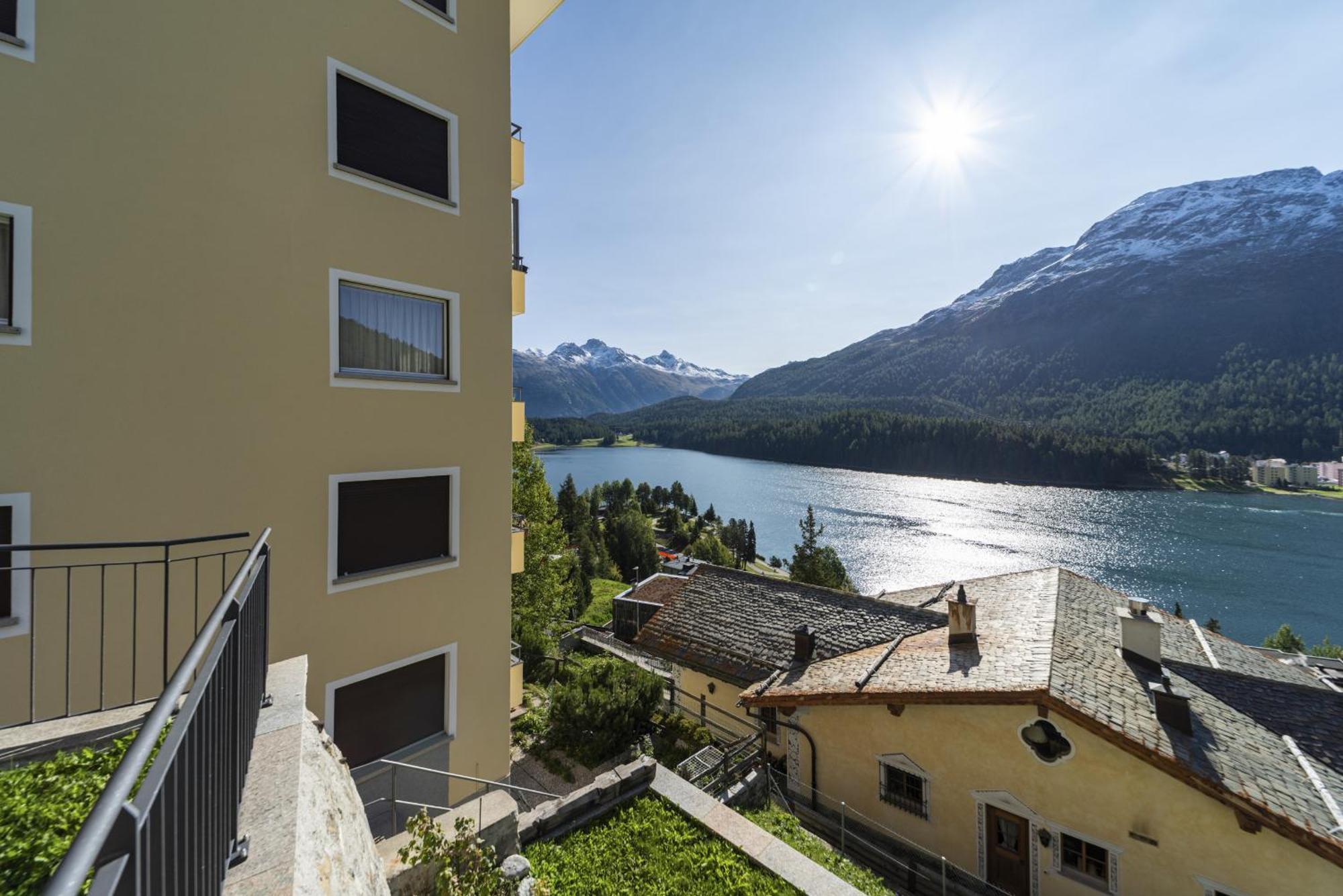 Апартаменты Chesa Bellavista - Санкт-Мориц Экстерьер фото